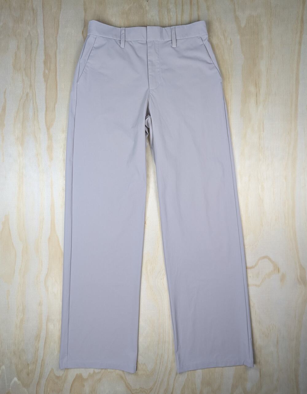 Vuori Women's Small VW4357 Technical Stretch Trouser Pants Straight Leg Taupe